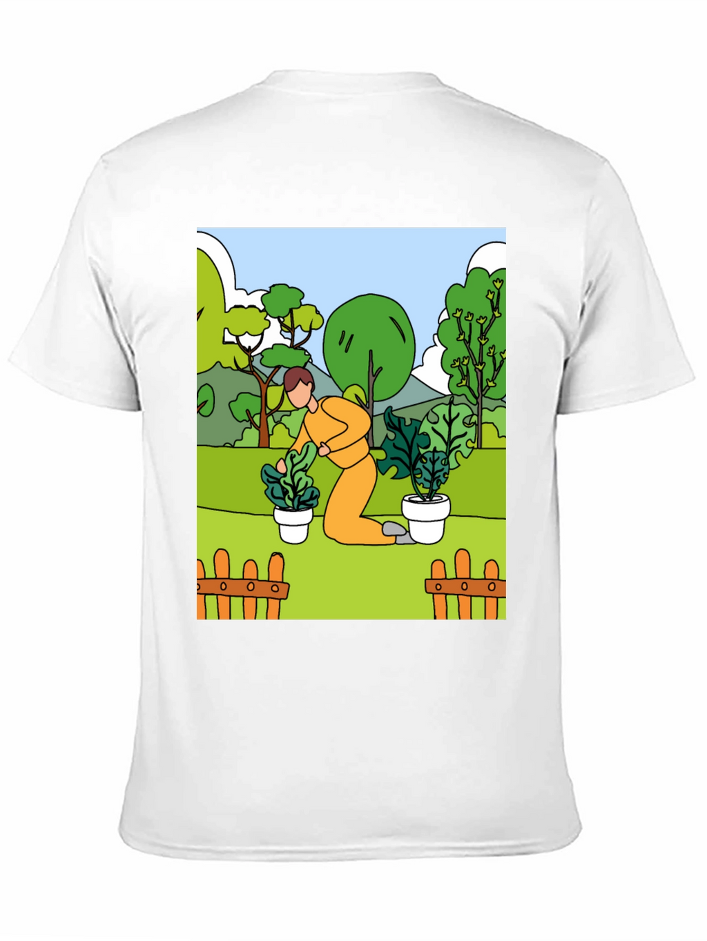 Gardening T-Shirt - Illustrated Graphic Tee