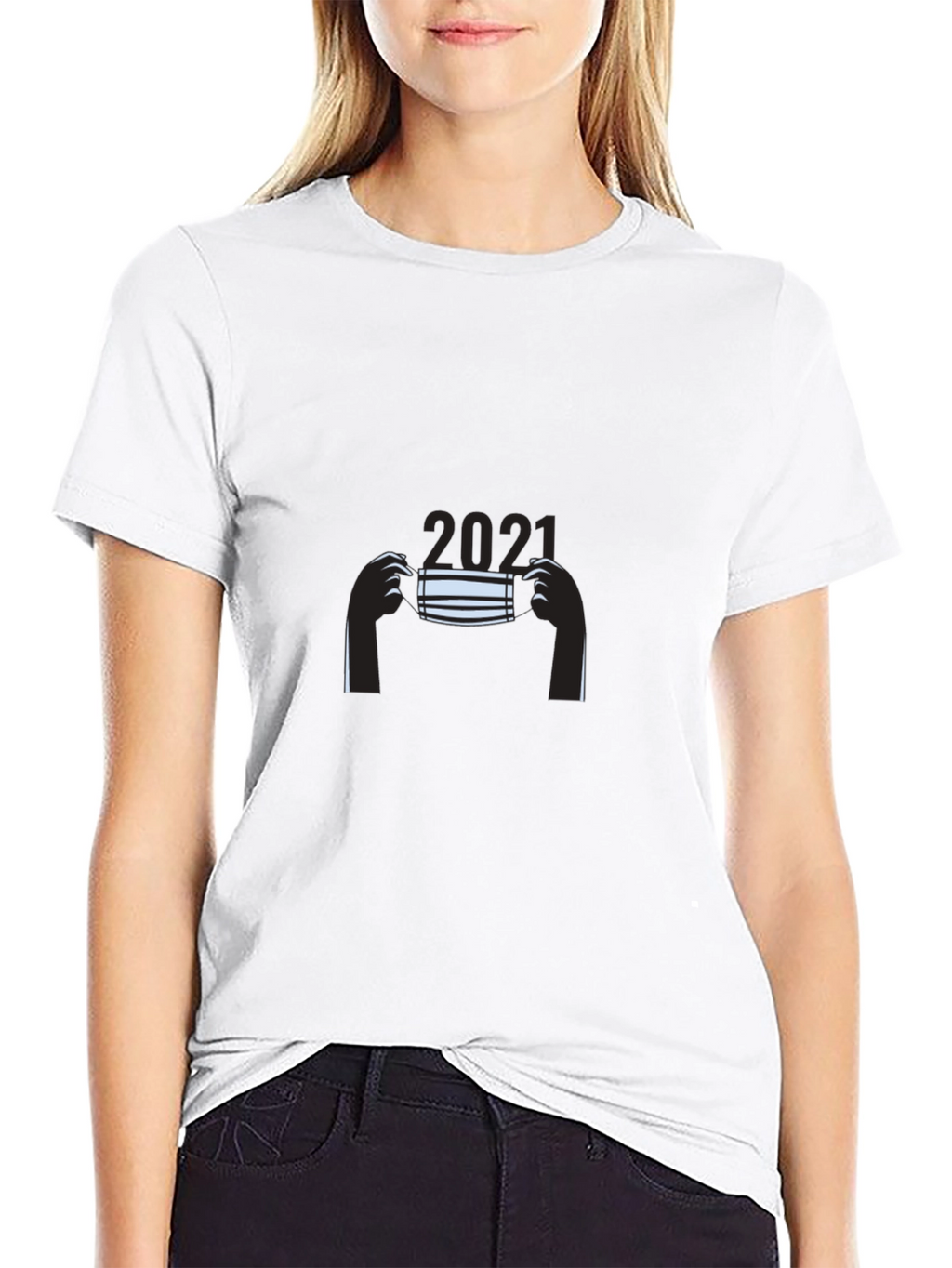 2021 Mask Graphic T-Shirt