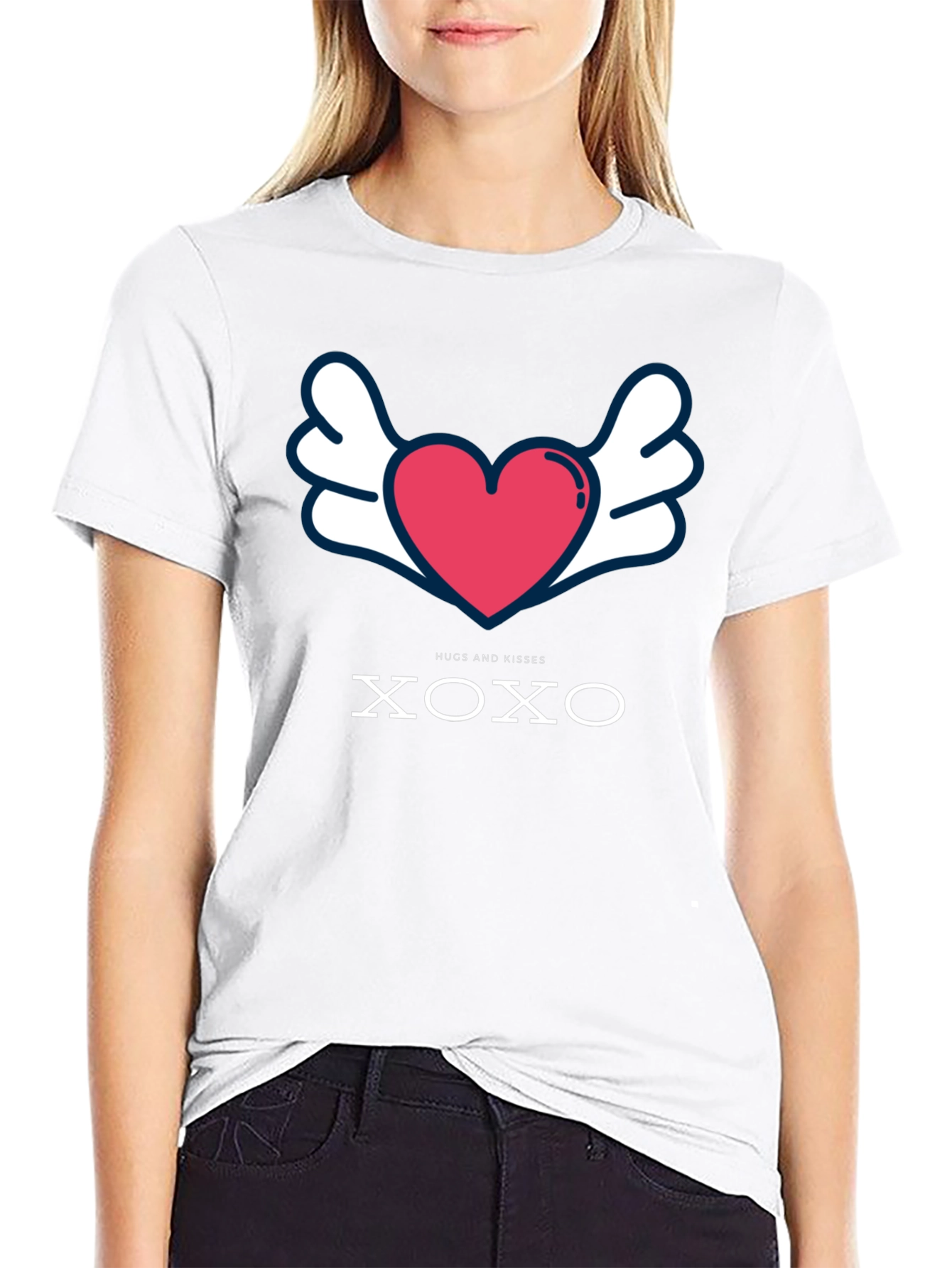 Hugs and Kisses XOXO Graphic Tee