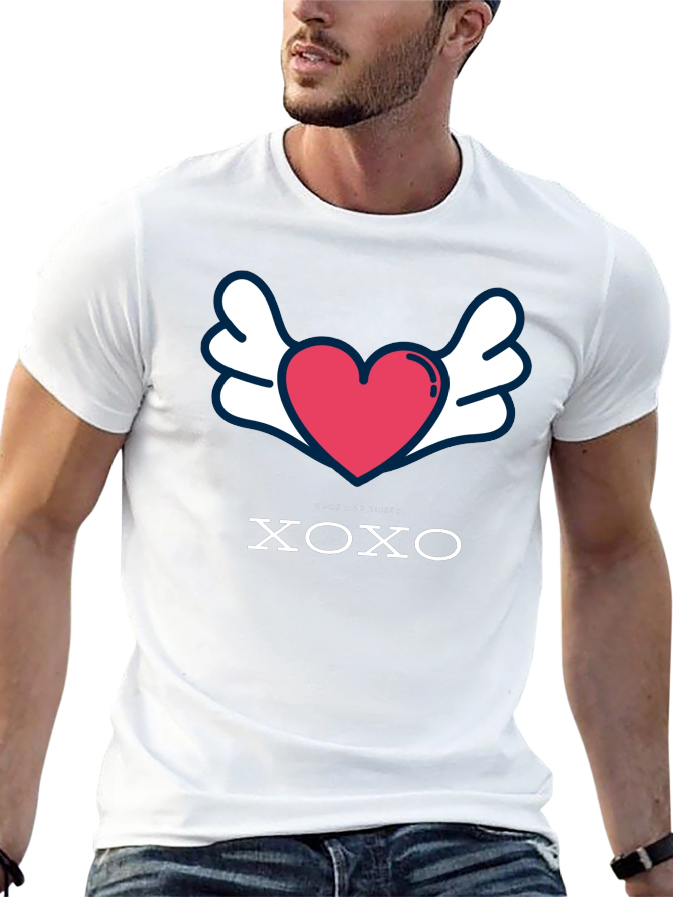 Hugs and Kisses XOXO Graphic Tee