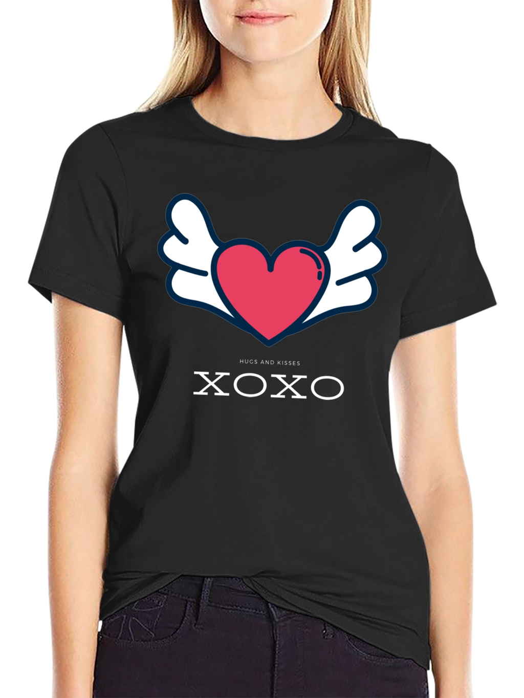 Hugs and Kisses XOXO Graphic Tee