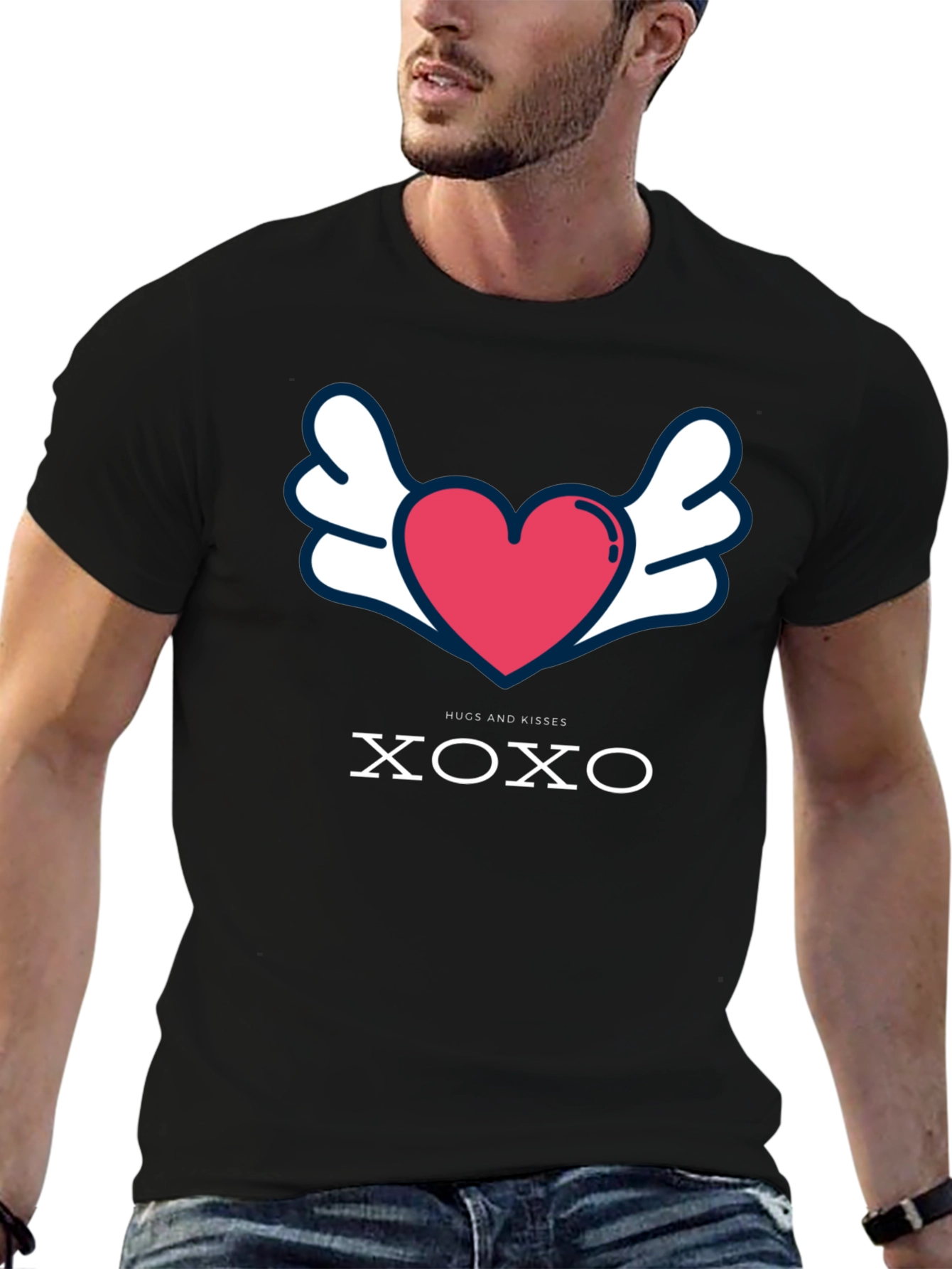 Hugs and Kisses XOXO Graphic Tee