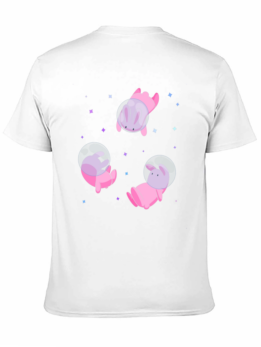 Cosmic Bunny T-Shirt - Black