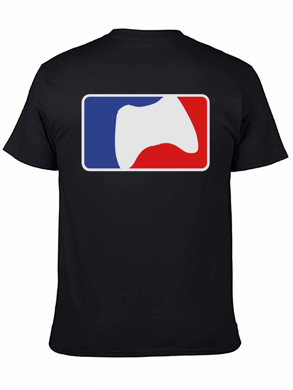 Gamer MLB Logo T-Shirt - Black Cotton Tee