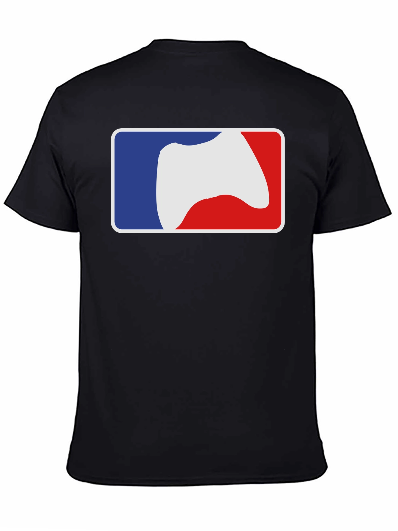 Gamer MLB Logo T-Shirt - Black Cotton Tee