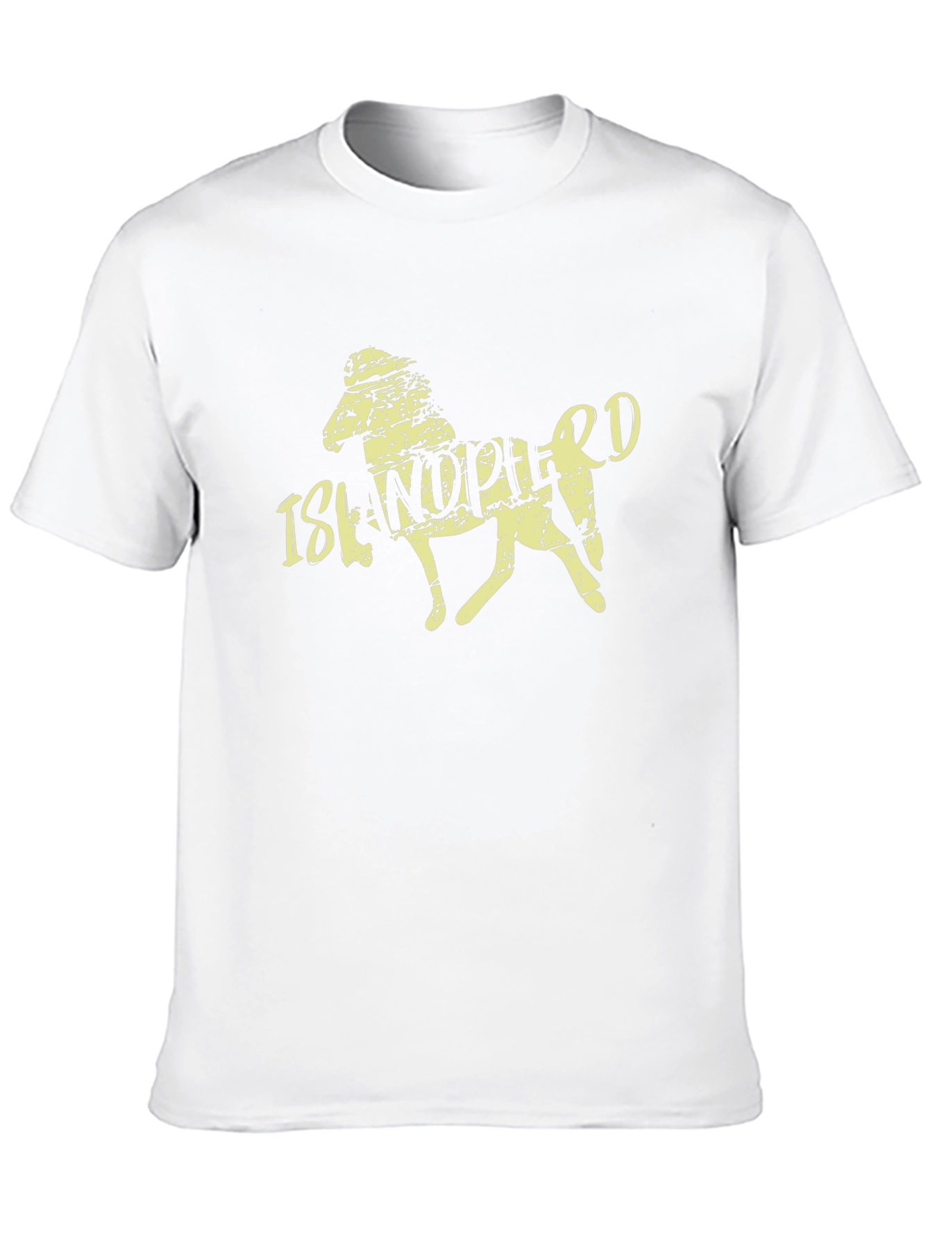 Icelandic Horse T-Shirt - Distressed Graphic Tee