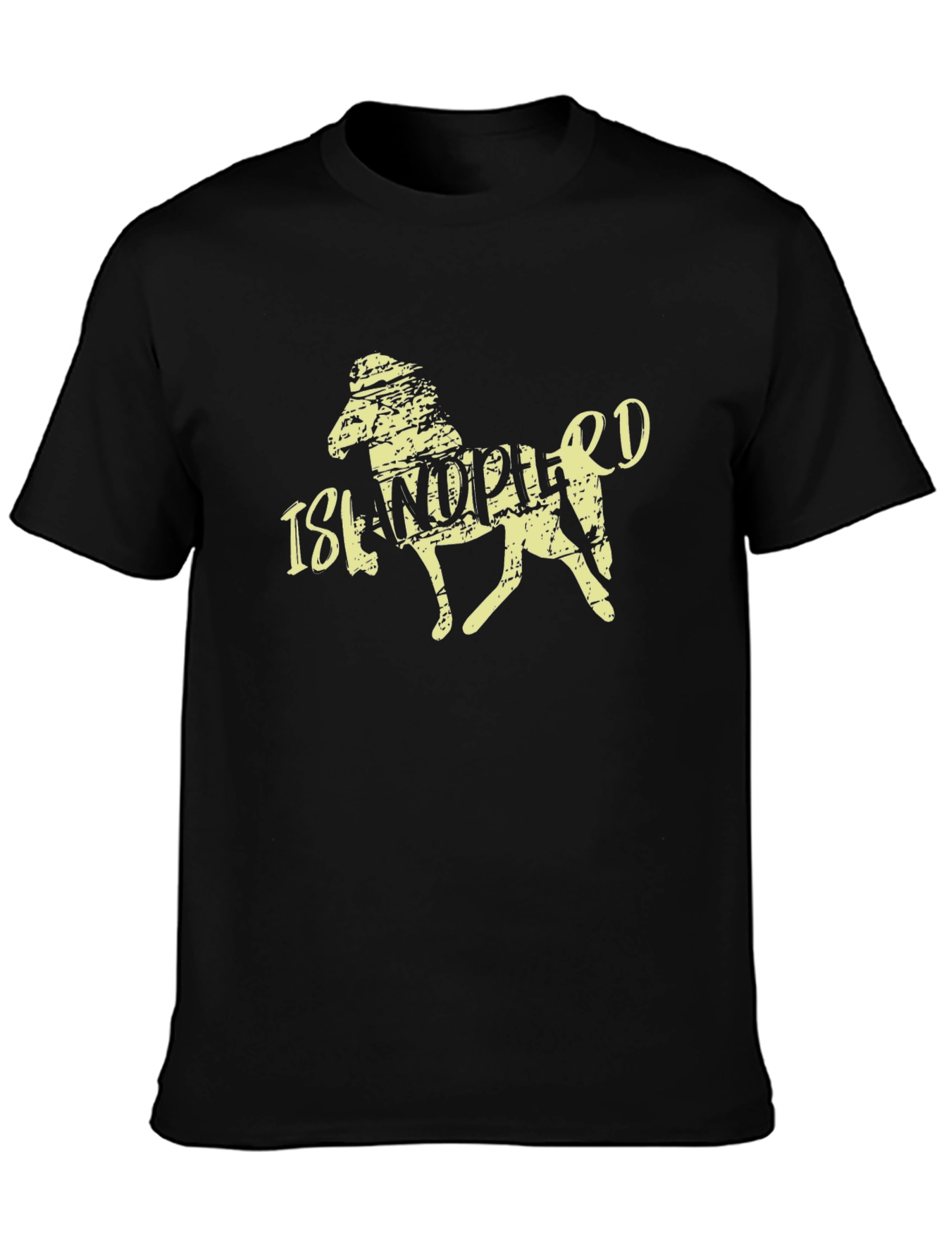 Icelandic Horse T-Shirt - Distressed Graphic Tee