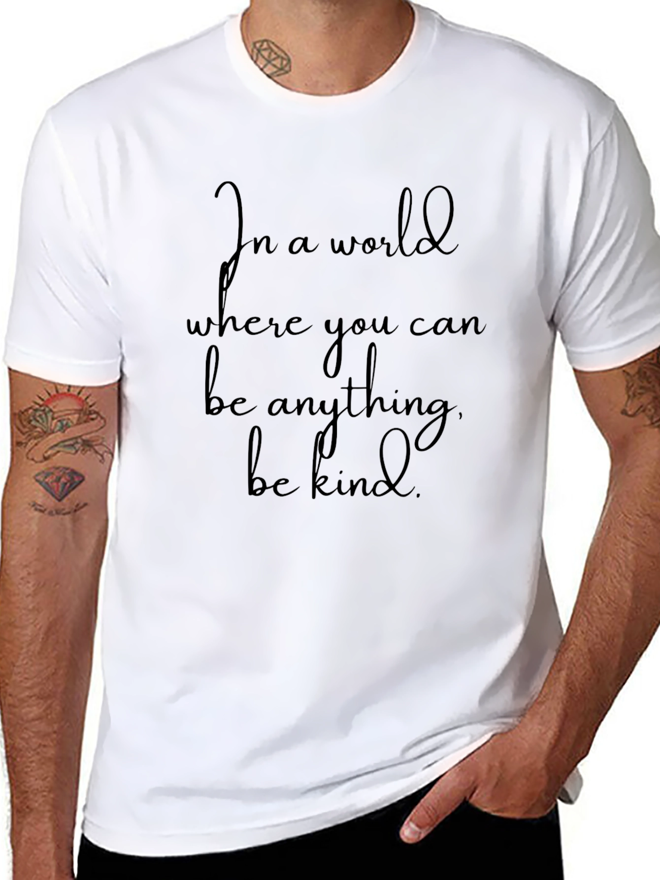 In A World Be Kind Graphic Tee