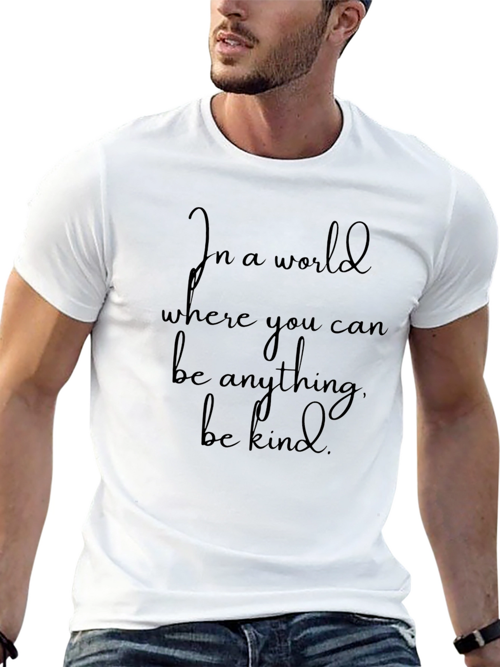 In A World Be Kind Graphic Tee