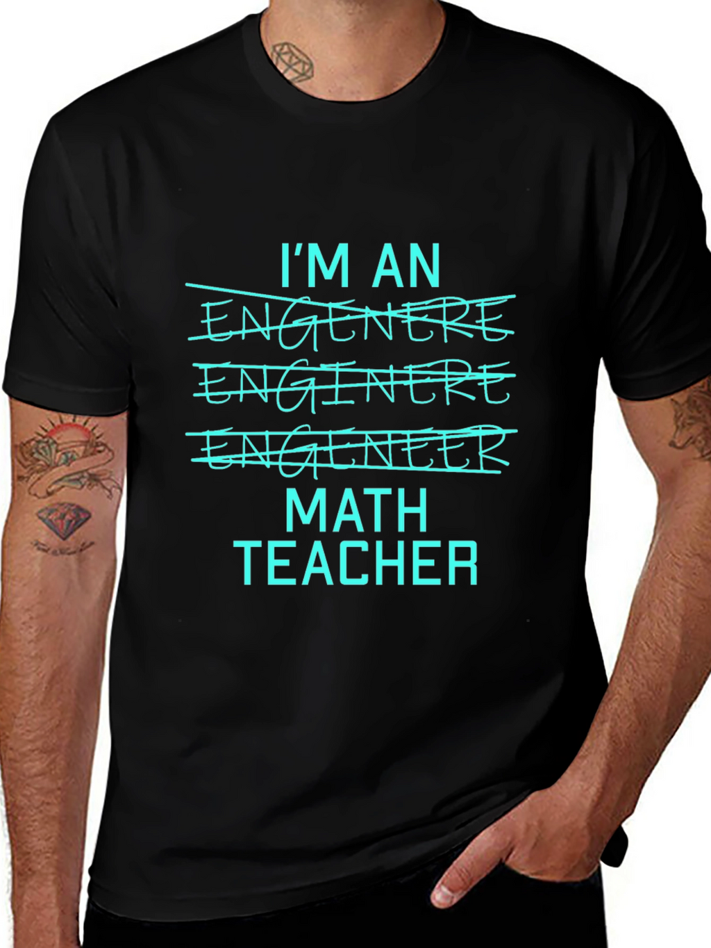 Math Teacher Tee - Im An Engineer T-Shirt