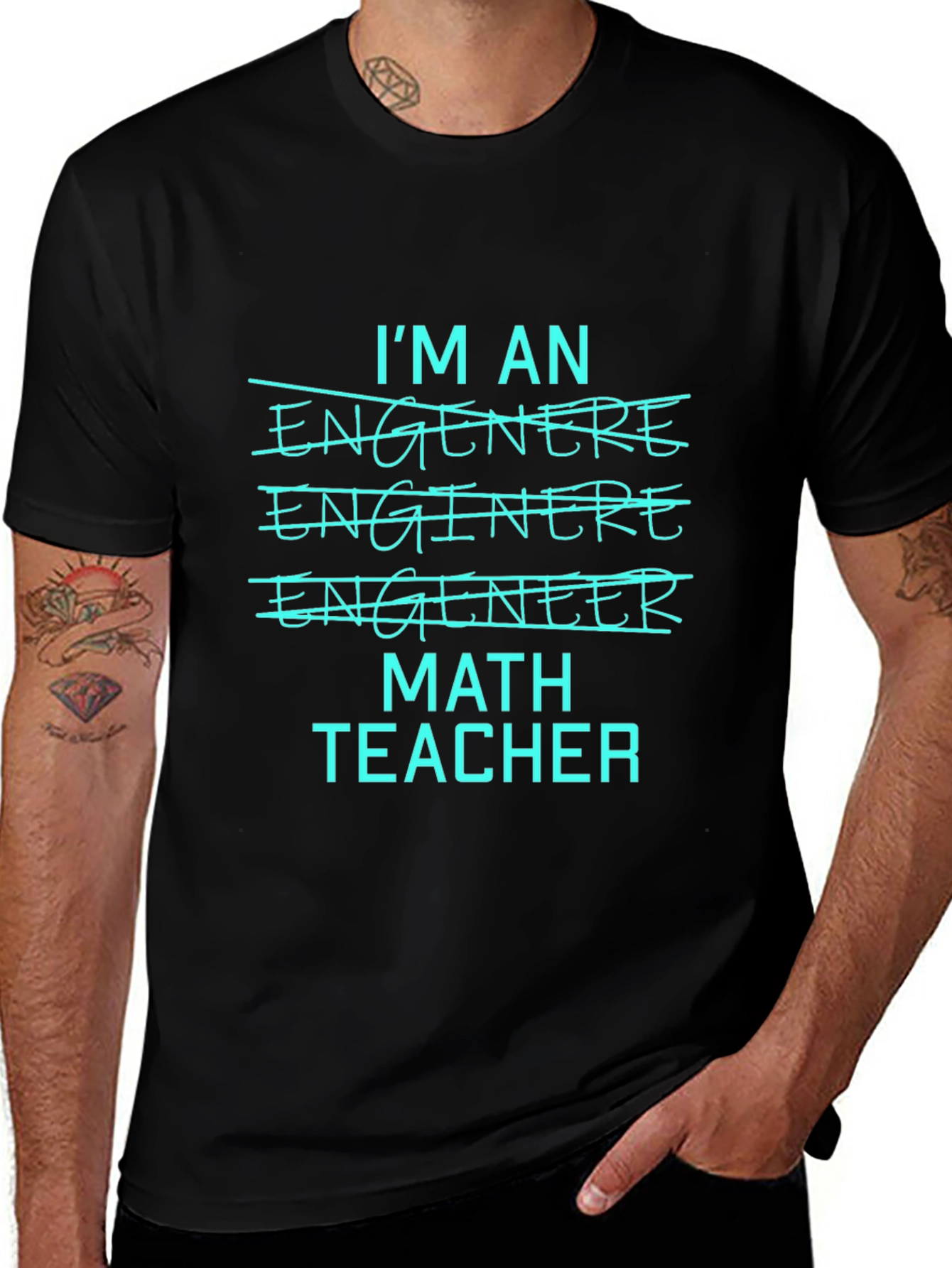 Math Teacher Tee - Im An Engineer T-Shirt
