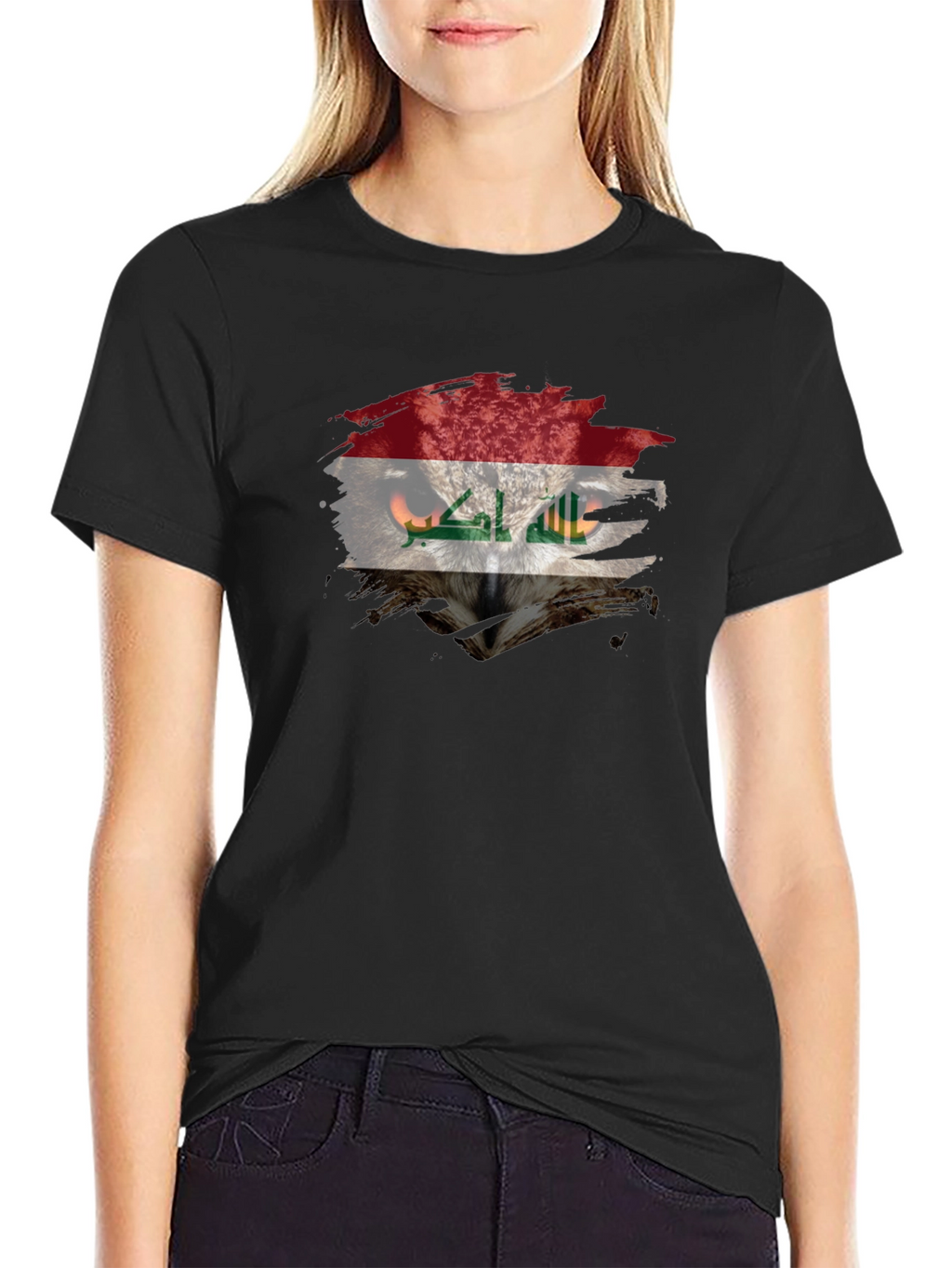 Iraq Flag Lion T-Shirt