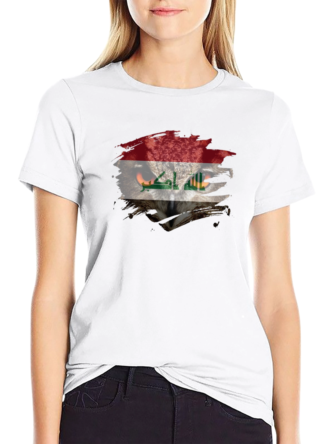 Iraq Flag Lion T-Shirt