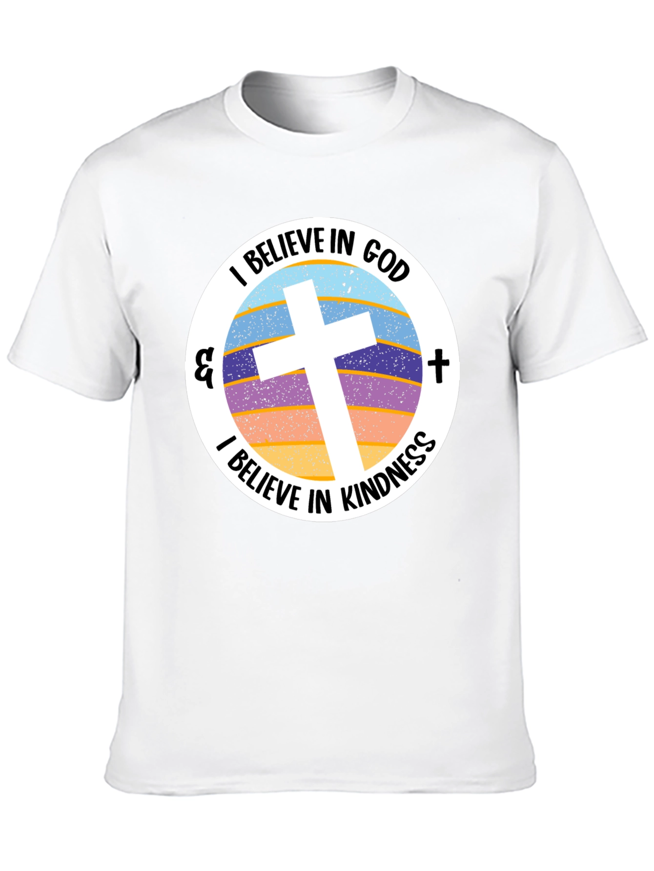 I Believe in God and Kindness Graphic Tee