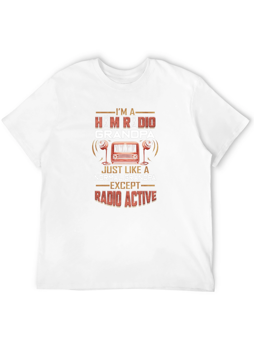 Ham Radio Grandpa T-Shirt - Radio Active!
