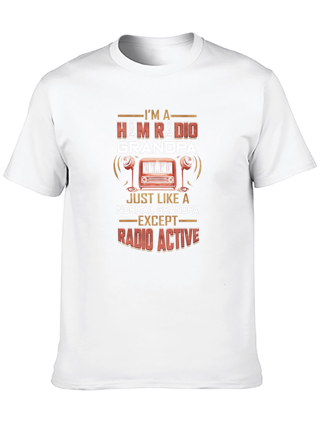 Ham Radio Grandpa T-Shirt - Radio Active!