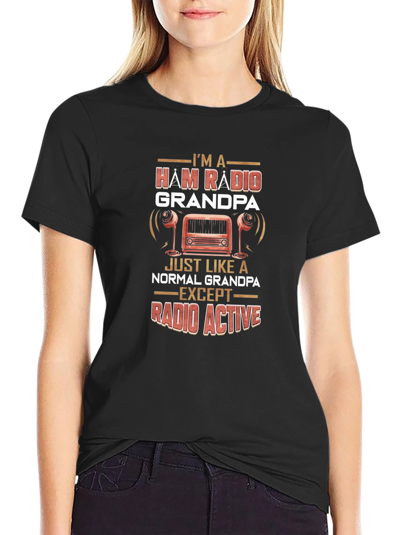 Ham Radio Grandpa T-Shirt - Radio Active!