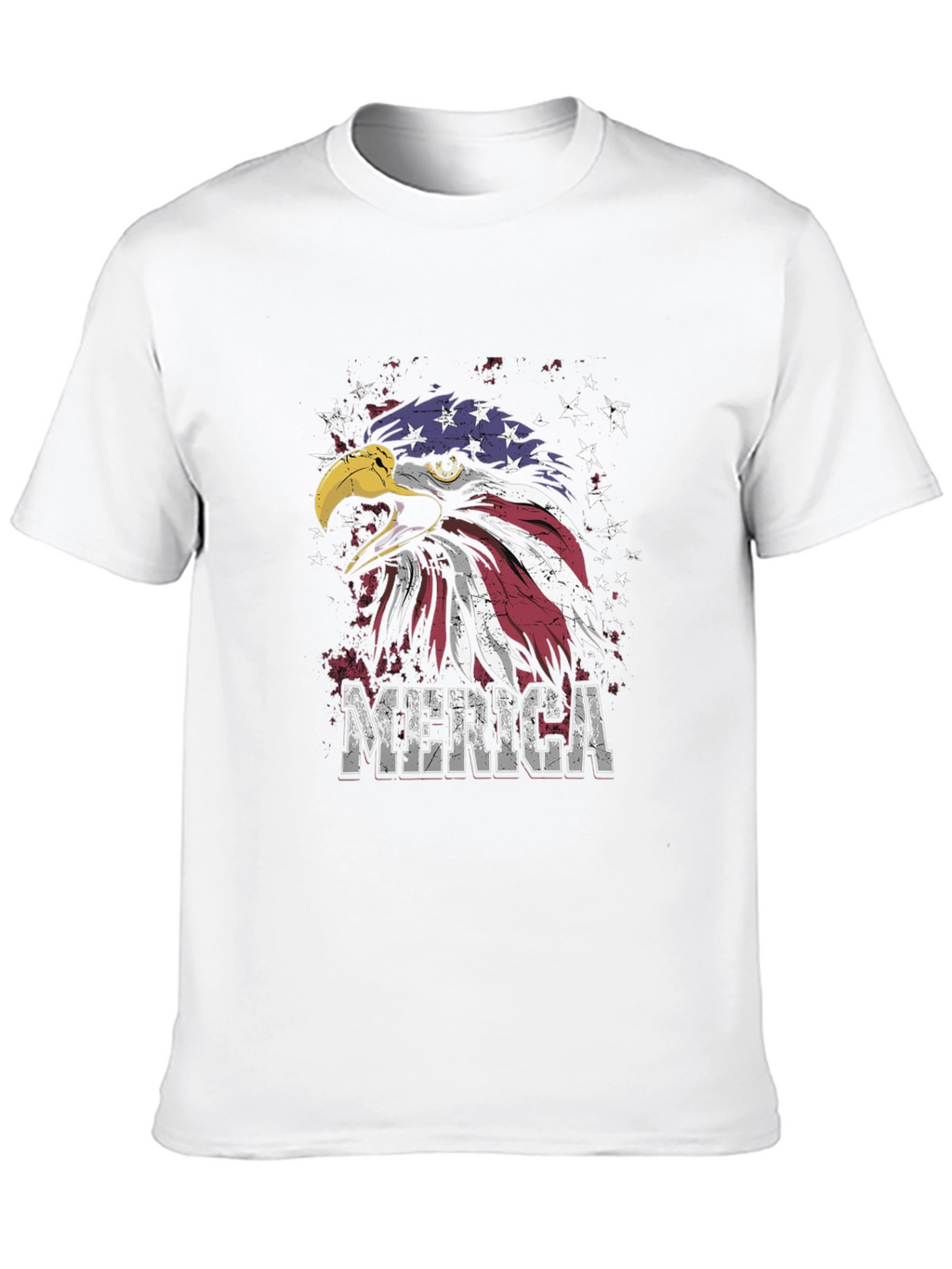 Patriotic Eagle USA Flag T-Shirt