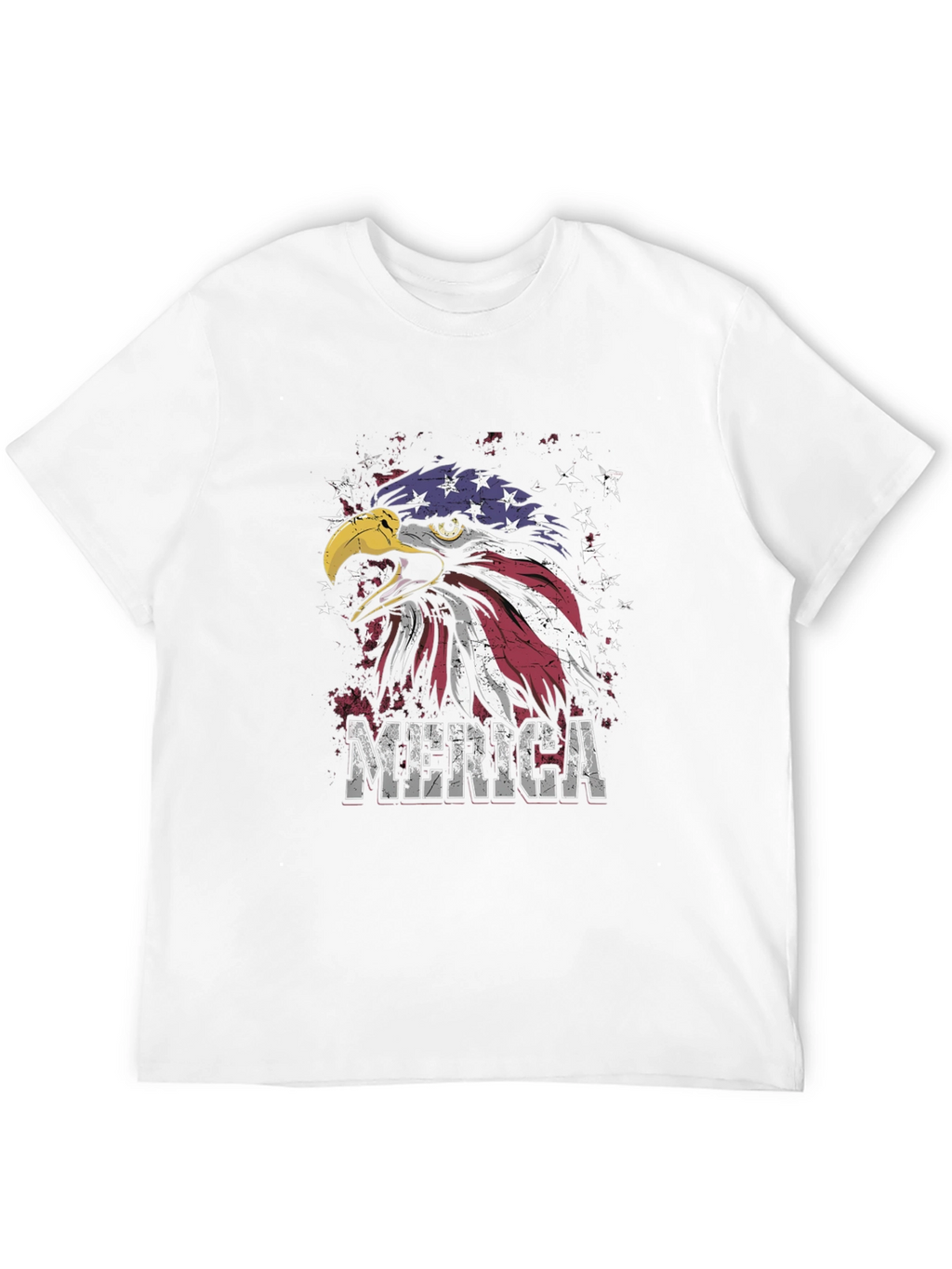 Patriotic Eagle USA Flag T-Shirt