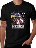 Patriotic Eagle USA Flag T-Shirt