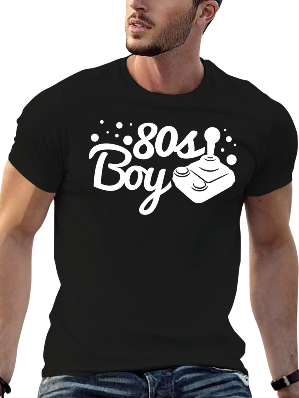 80s Boy Gamer T-Shirt - Retro Style