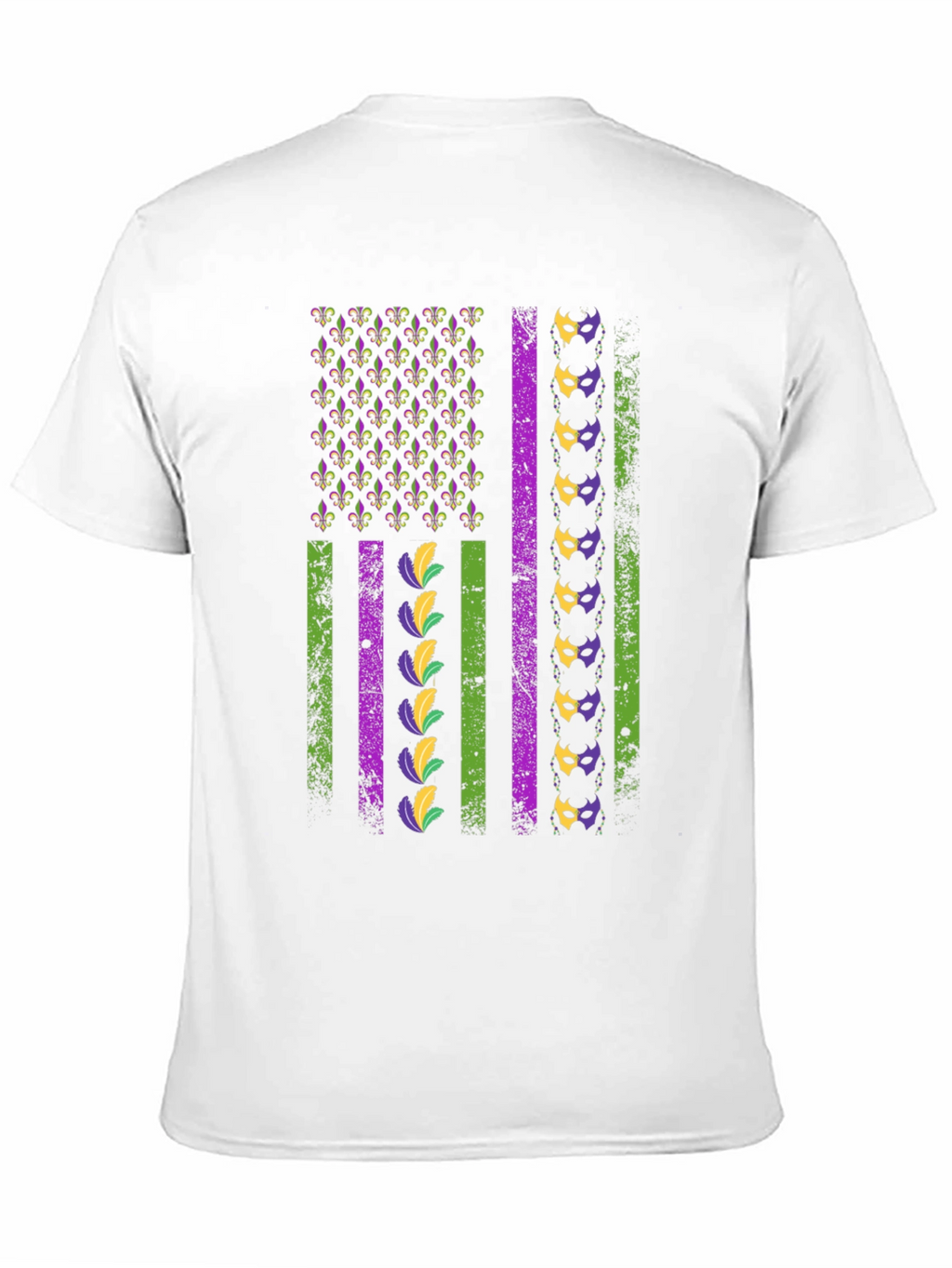 Mardi Gras Flag T-Shirt