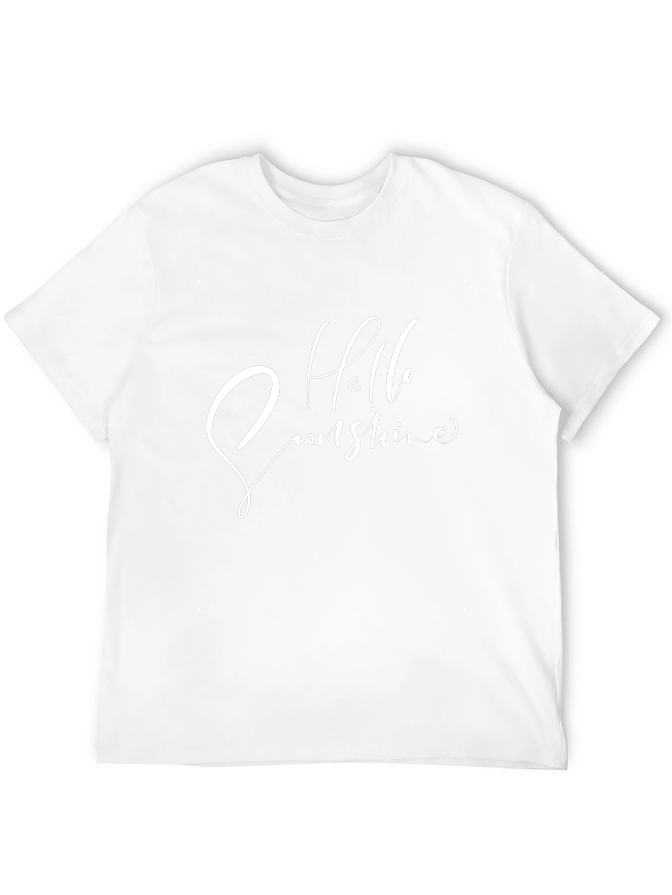 Hello Sunshine Graphic Tee - Trendy Casual Comfort