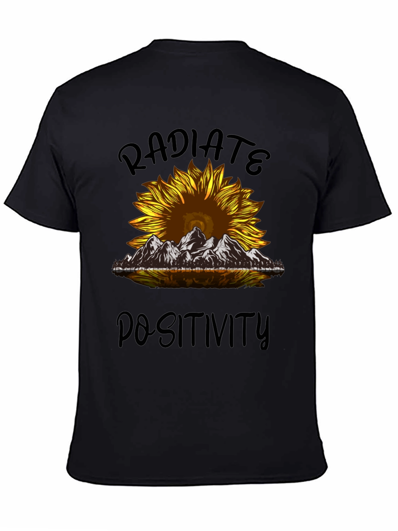 Radiate Positivity Sunflower Graphic T-Shirt
