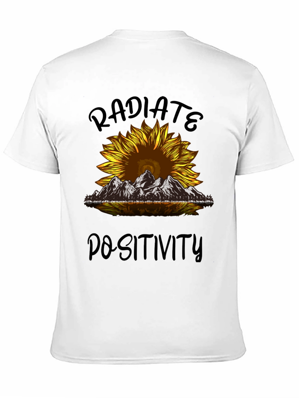 Radiate Positivity Sunflower Graphic T-Shirt