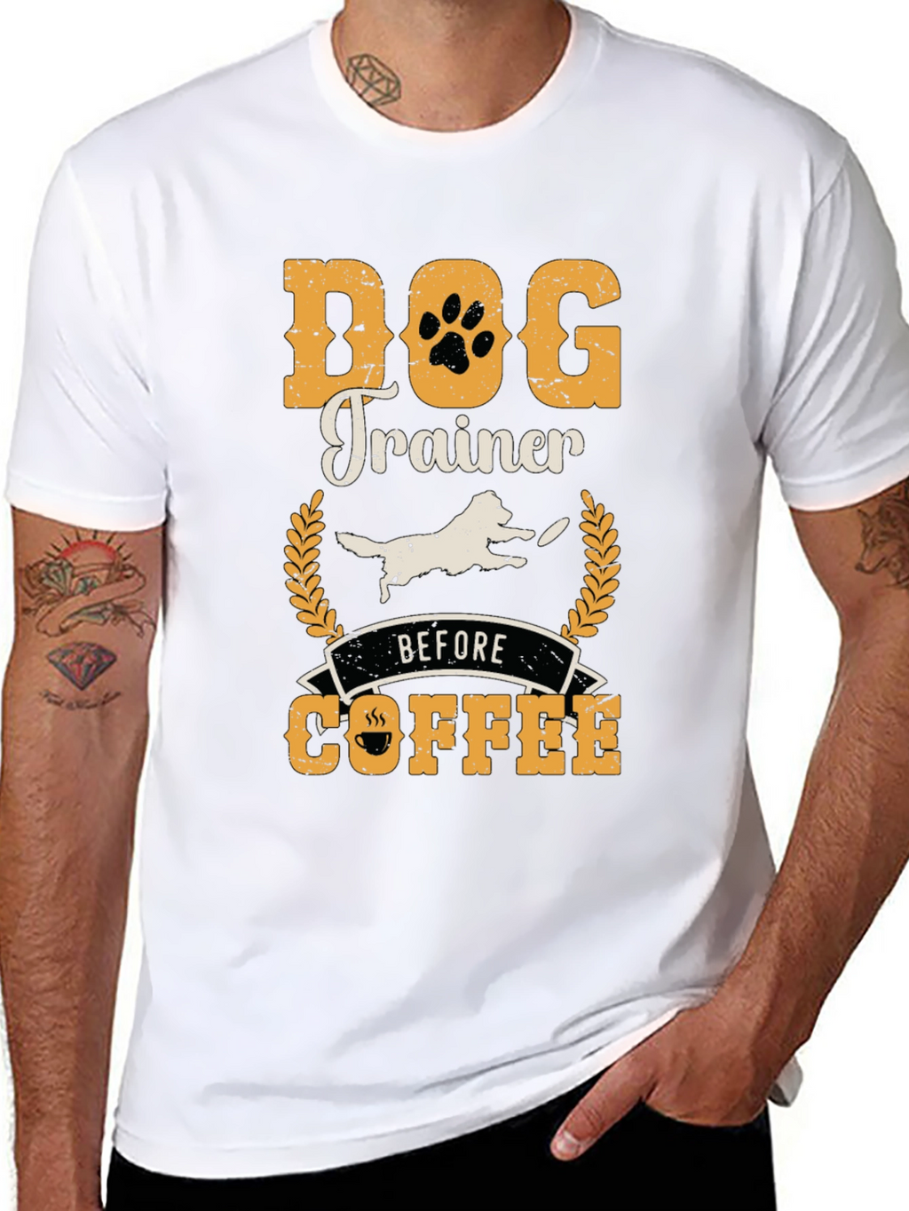 Dog Trainer Before Coffee T-Shirt - Perfect Gift