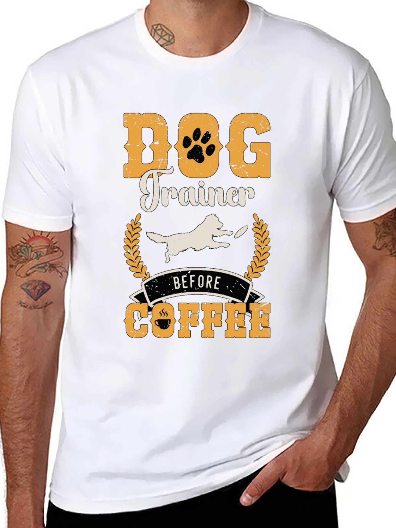 Dog Trainer Before Coffee T-Shirt - Perfect Gift