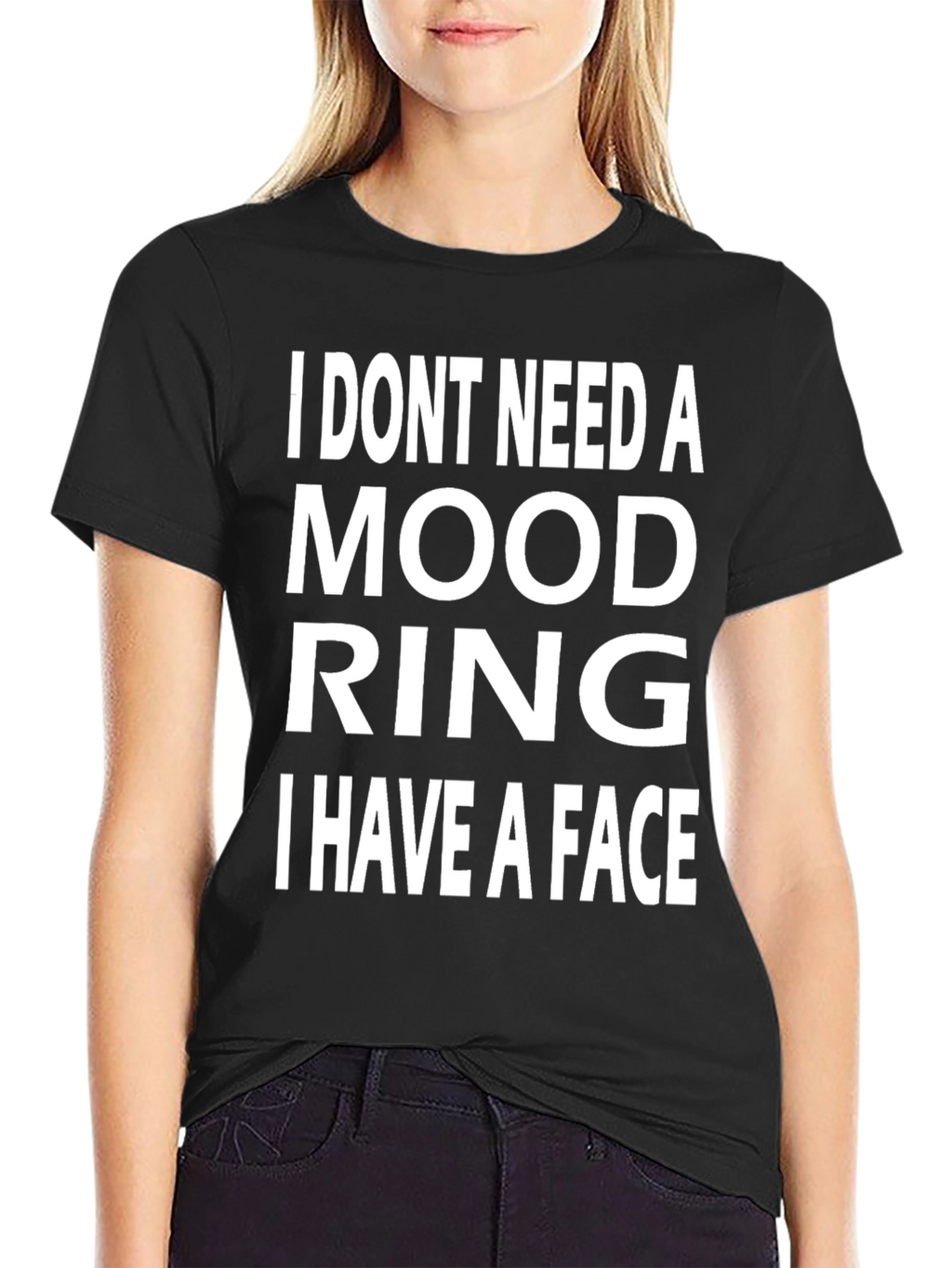 Funny Mood Ring T-Shirt - I Have A Face!