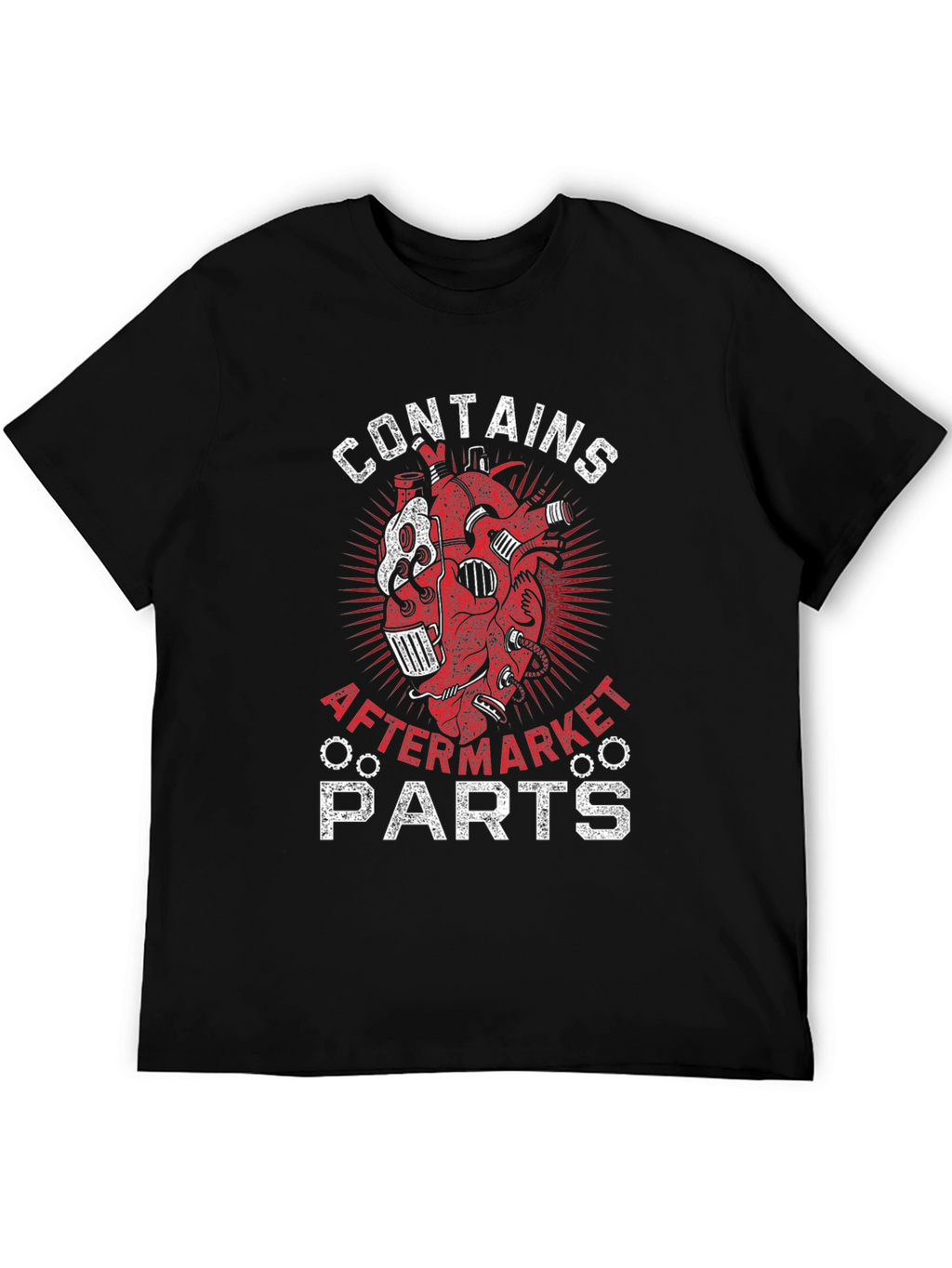 Contains Aftermarket Parts Graphic T-Shirt