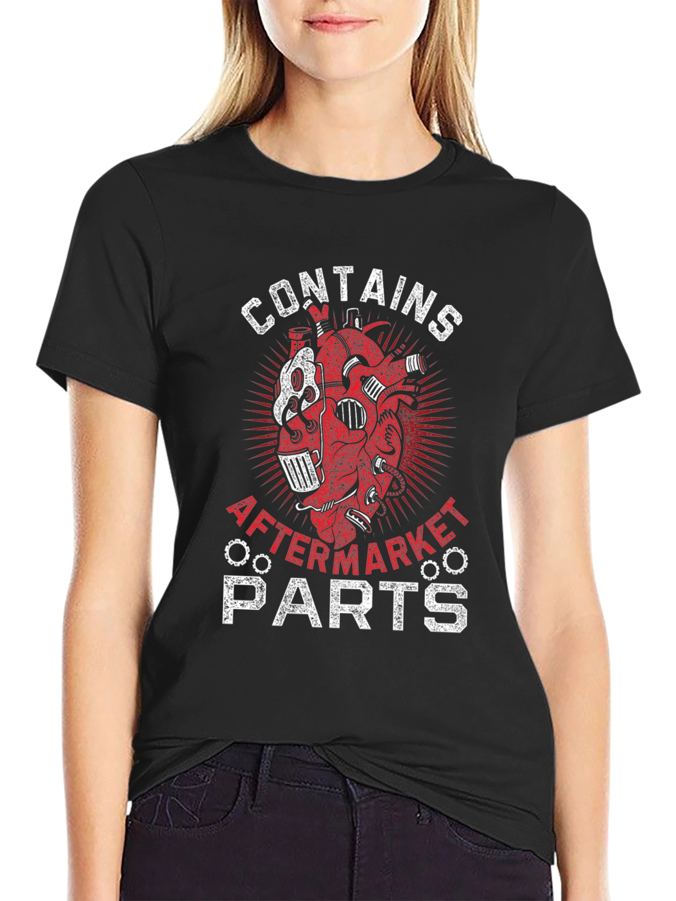 Contains Aftermarket Parts Graphic T-Shirt