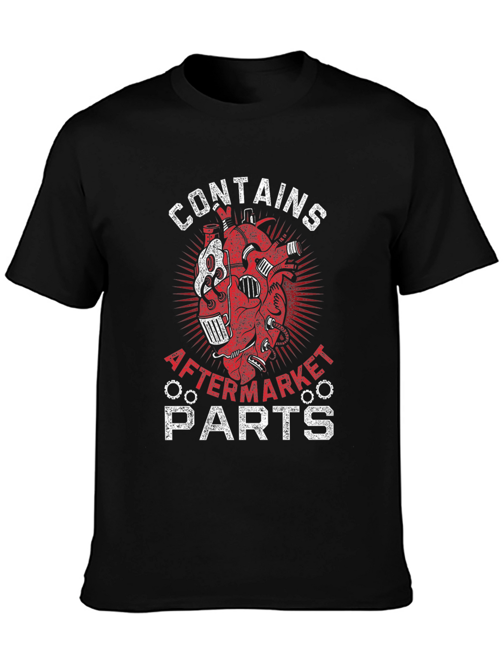 Contains Aftermarket Parts Graphic T-Shirt