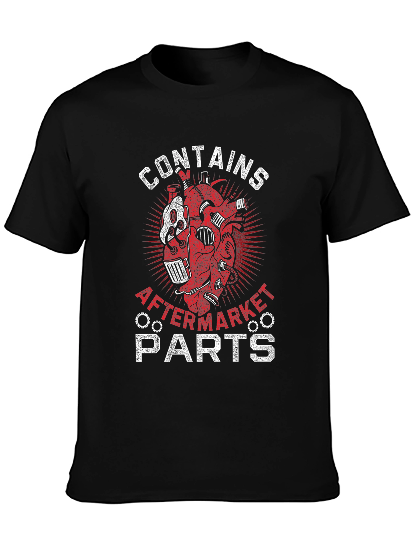 Contains Aftermarket Parts Graphic T-Shirt