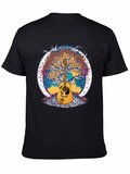 Guitar Tree Graphic Tee - Music Lover Shirt