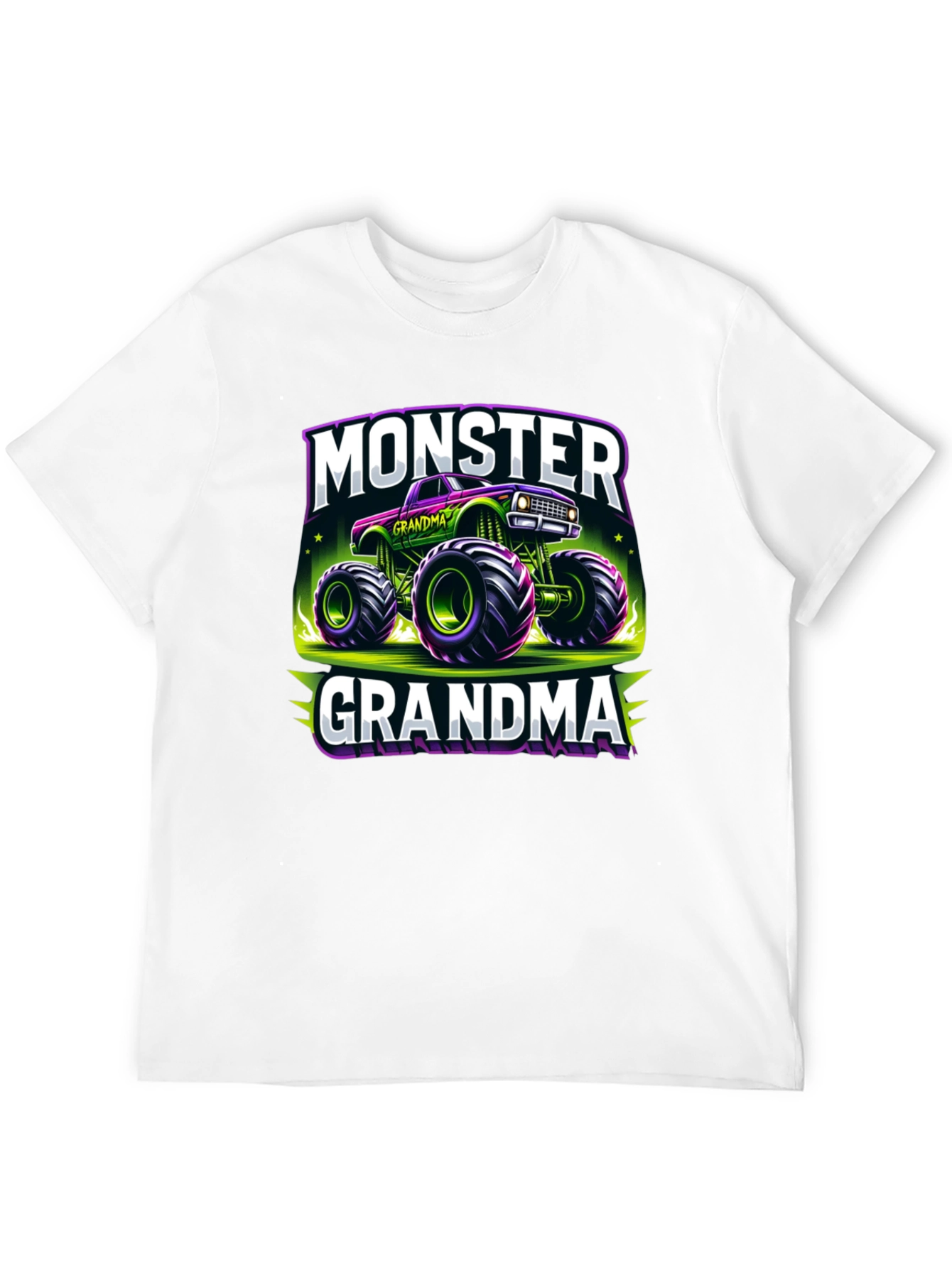 Monster Grandma Truck T-Shirt - Fun Novelty Tee
