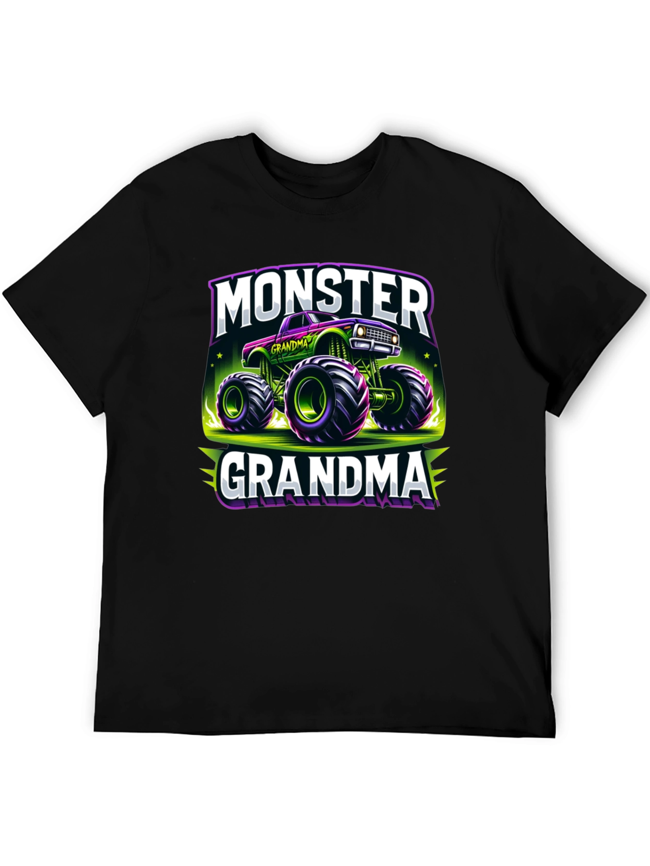 Monster Grandma Truck T-Shirt - Fun Novelty Tee
