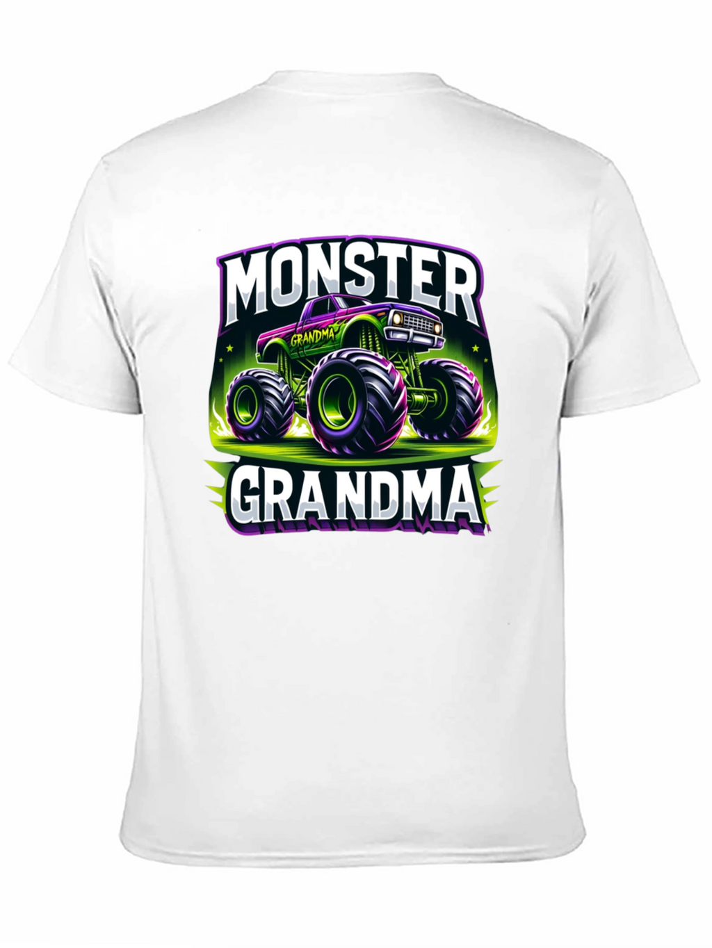 Monster Grandma Truck T-Shirt - Fun Novelty Tee