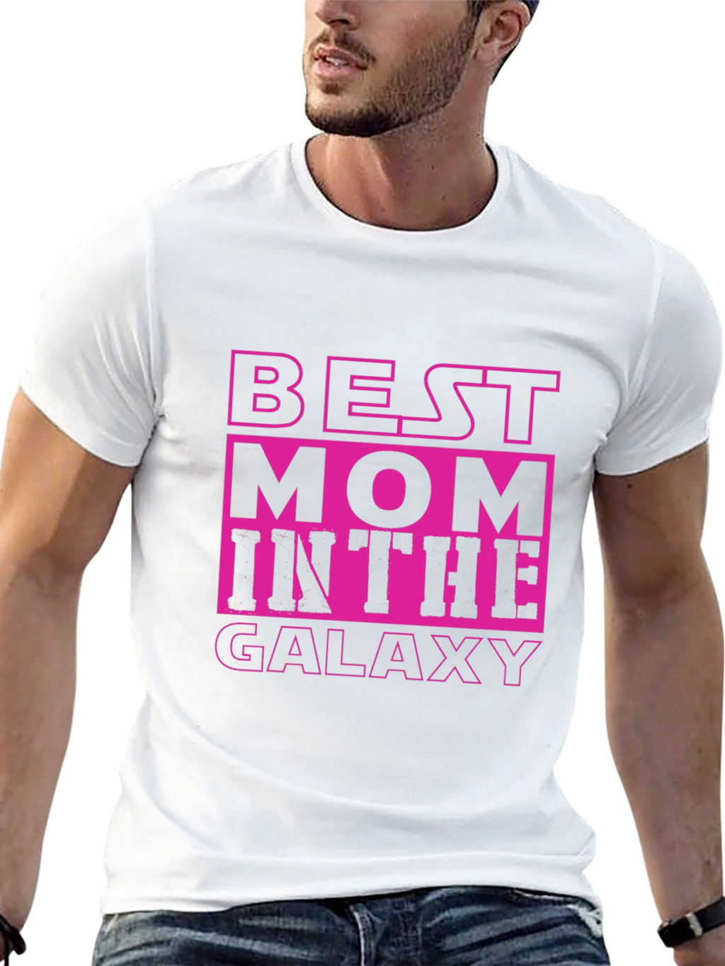 Best Mom in the Galaxy T-Shirt - Graphic Tee