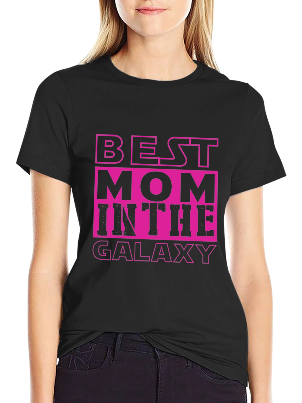 Best Mom in the Galaxy T-Shirt - Graphic Tee