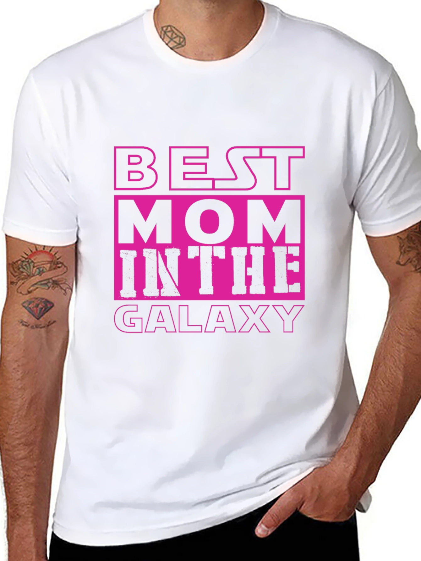 Best Mom in the Galaxy T-Shirt - Graphic Tee