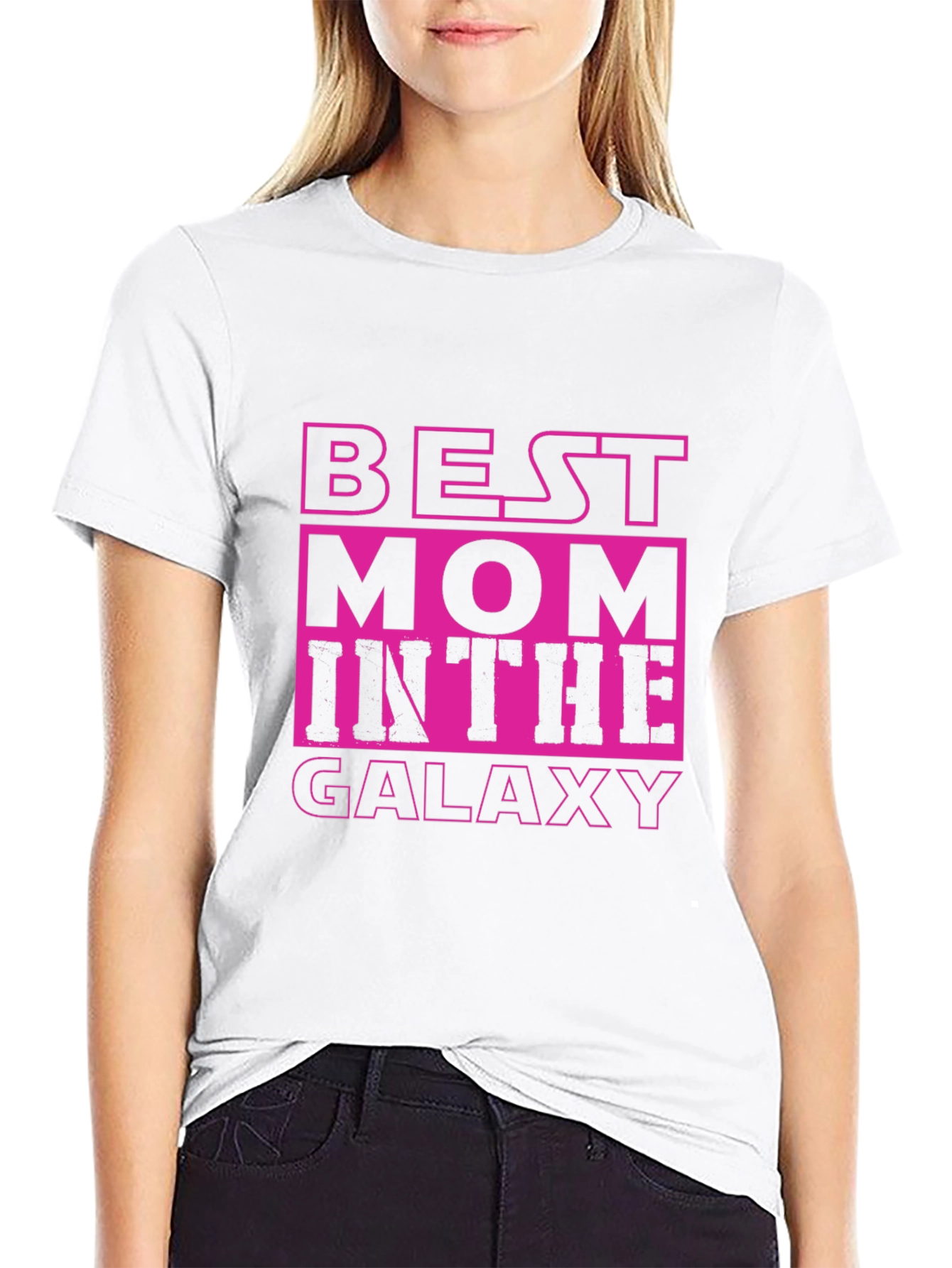 Best Mom in the Galaxy T-Shirt - Graphic Tee