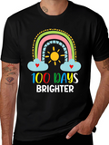 100 Days Brighter Rainbow T-Shirt