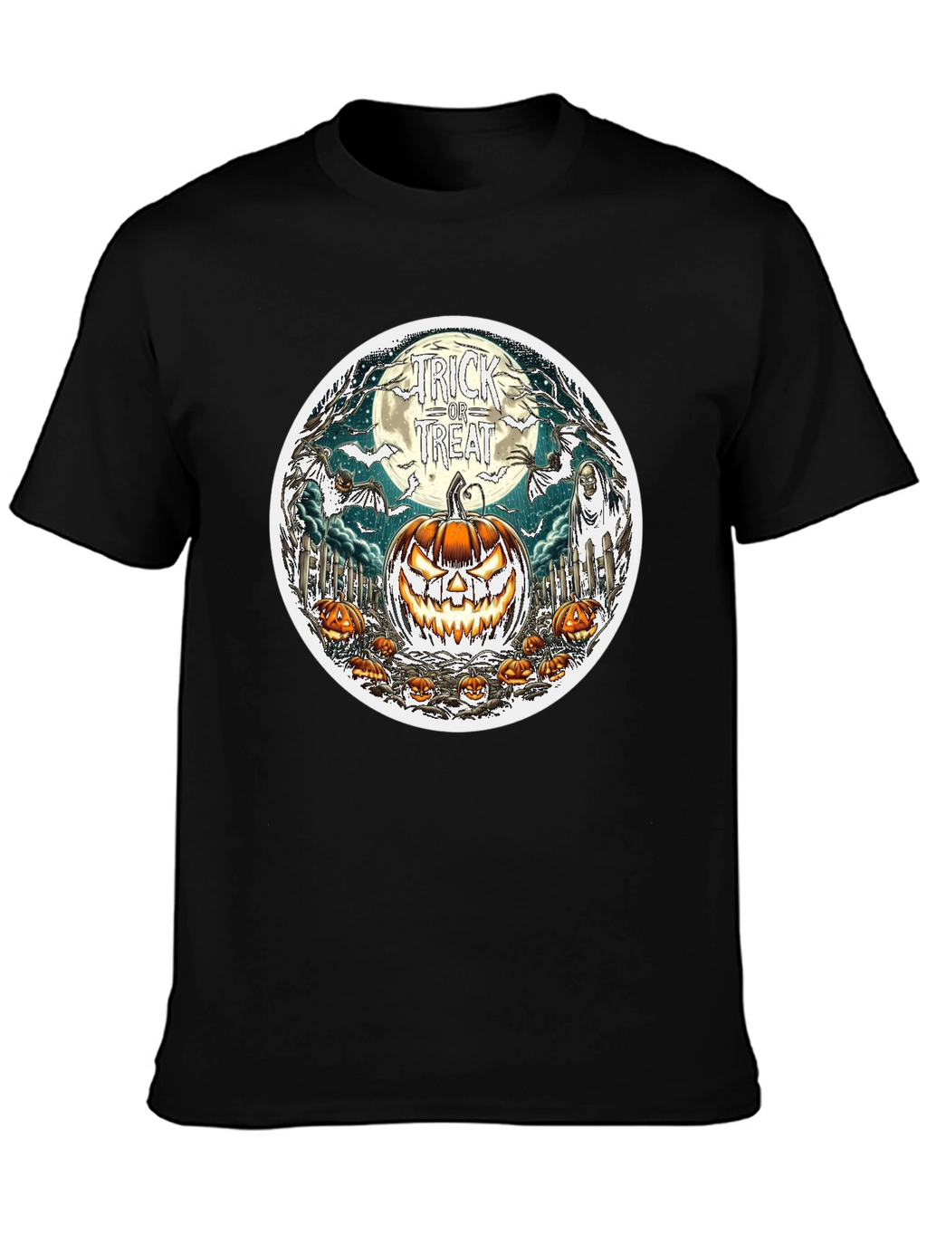 Halloween Trick or Treat Graphic Tee