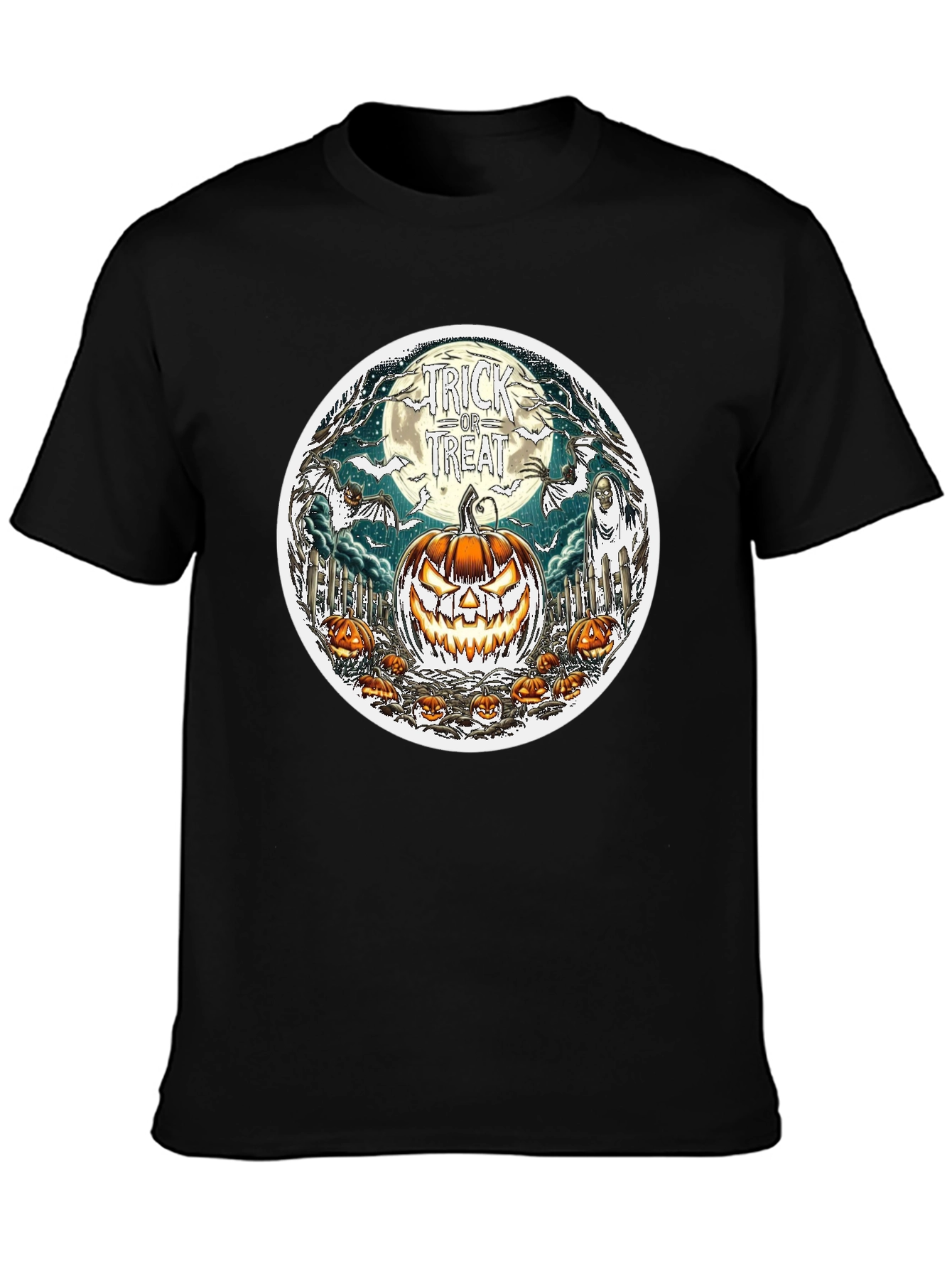 Halloween Trick or Treat Graphic Tee