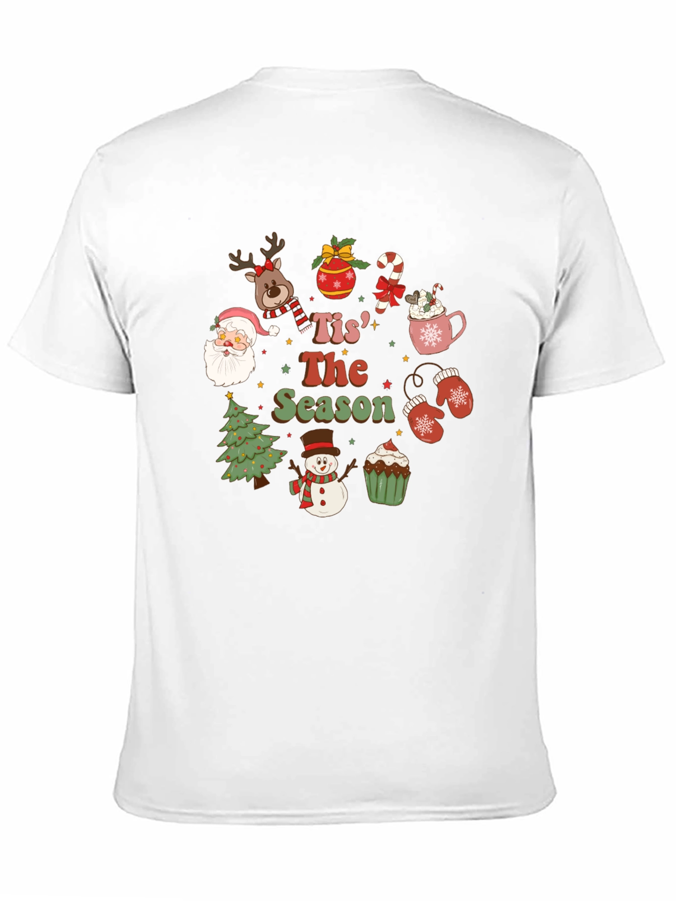 Tis The Season Christmas Holiday Graphic Tee