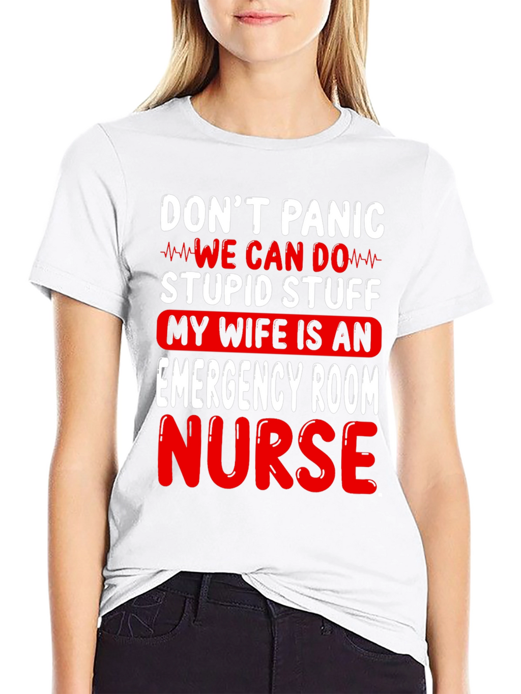 Dont Panic Funny Emergency Room Nurse T-Shirt