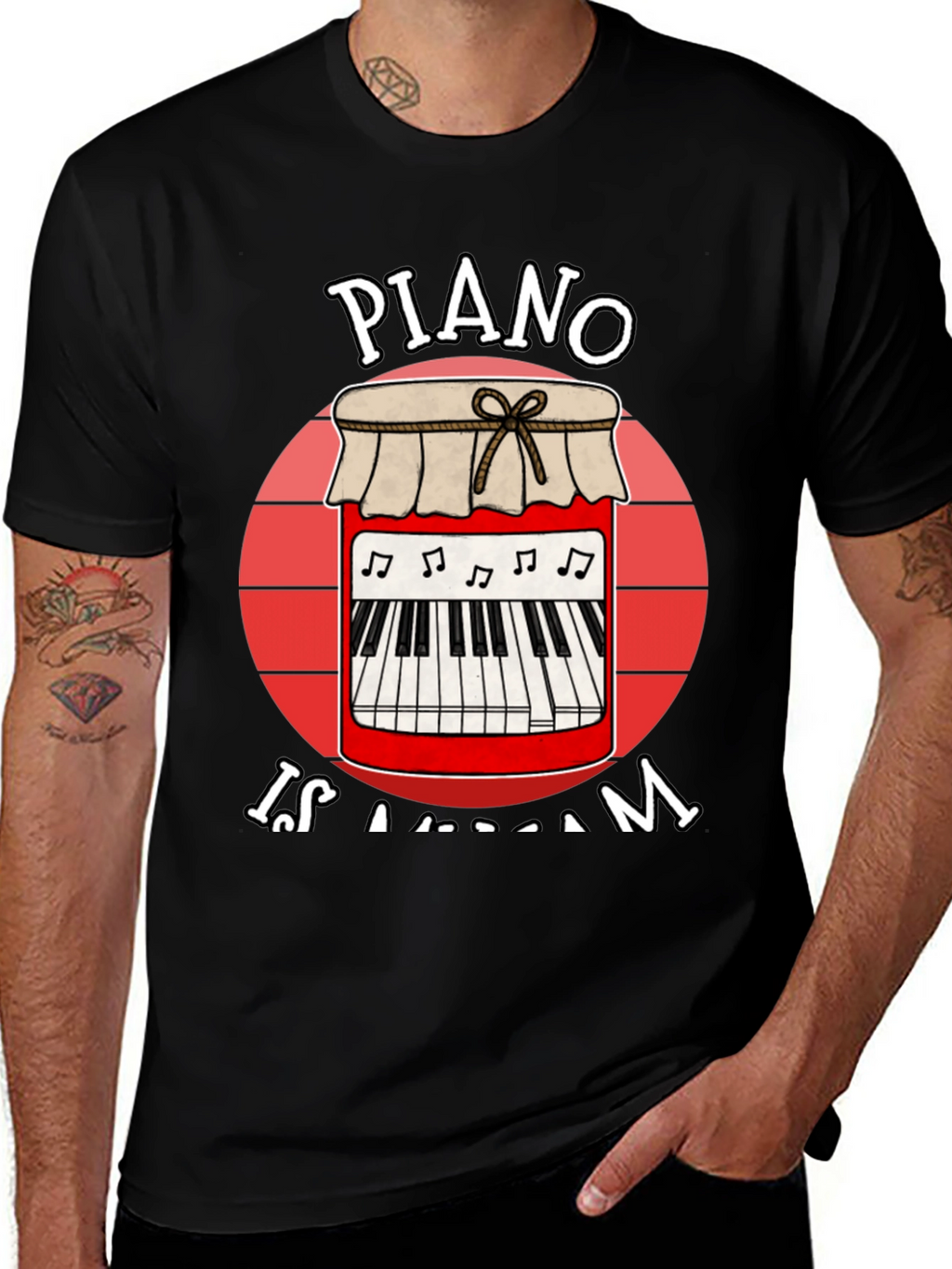 Piano is a Jam T-Shirt - Music Lover Tee